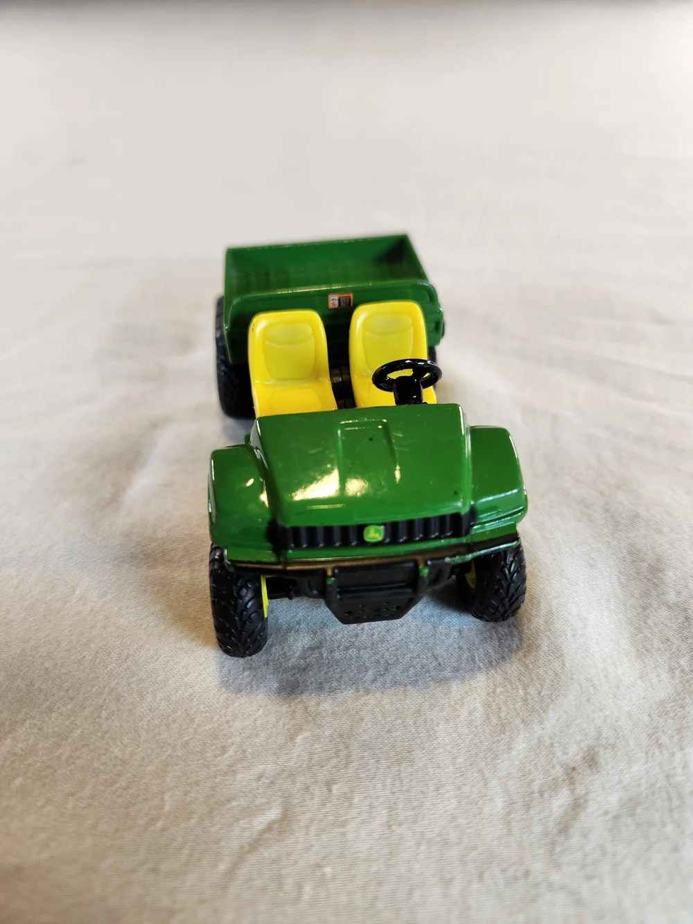 John Deere Green and Yellow Toy Utility Truck